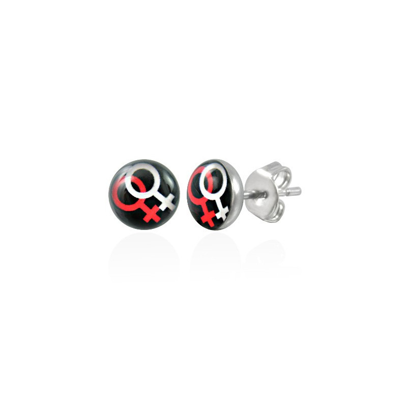 Puces d'oreilles avec logo elle et elle Guton Bijoux3,30 €