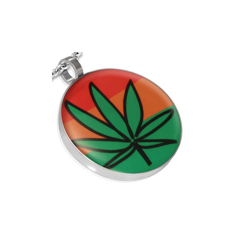 Pendentif feuille de cannabis rasta Vyza Bijoux5,49 €
