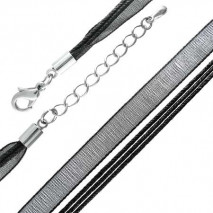 Cordon noir avec un ruban de flanelle Day Bijoux3,80 €