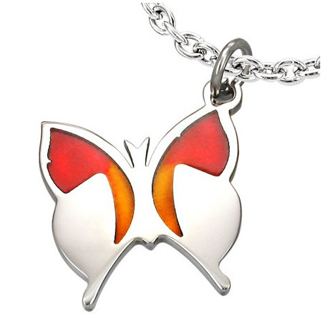 Pendentif papillon aux ailes orange Xuta Bijoux4,49 €