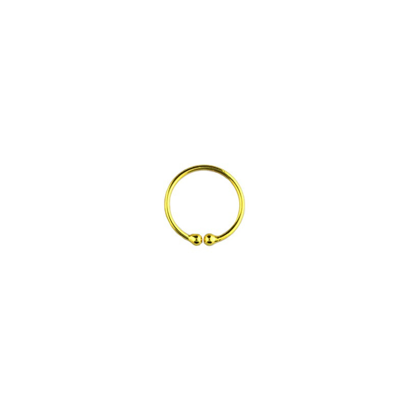 Faux piercing anneau 10mm doré jaune Vas Faux piercing3,60 €