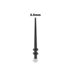 Piercing écarteur 2,5mm noir Jaoa Piercing oreille2,99 €
