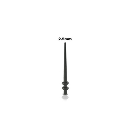 Piercing écarteur 2,5mm noir Jaoa Piercing oreille2,99 €