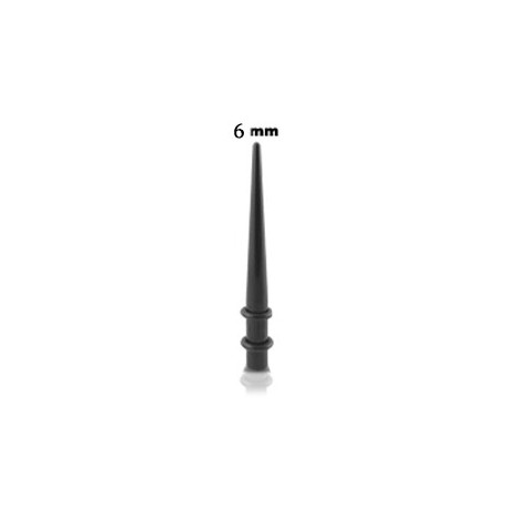 Piercing écarteur 6mm noir Jika Piercing oreille3,60 €