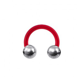 Piercing fer à cheval 8mm rouge Gaz Piercing oreille2,15 €