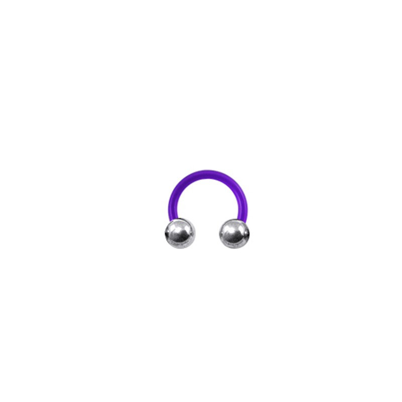 Piercing fer à cheval 8mm violet Kob Piercing oreille2,15 €
