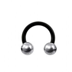 Piercing arcade 8 mm anodisé rose