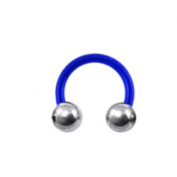 Piercing fer à cheval 10mm bleu Hoto Piercing oreille2,15 €