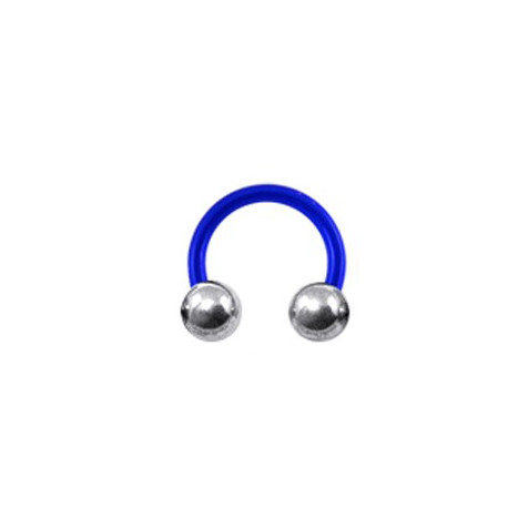 Piercing fer à cheval 10mm bleu Hoto Piercing oreille2,15 €