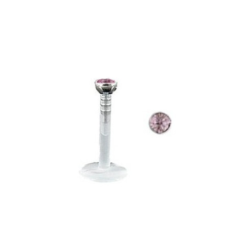 Piercing labret 10mm améthyse clair Pazo Piercing labret2,99 €