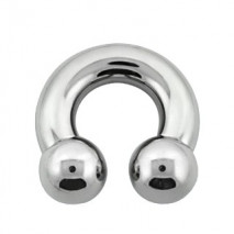 Piercing fer à cheval 16 x 8mm et boules de 12mm Piercing oreille8,90 €