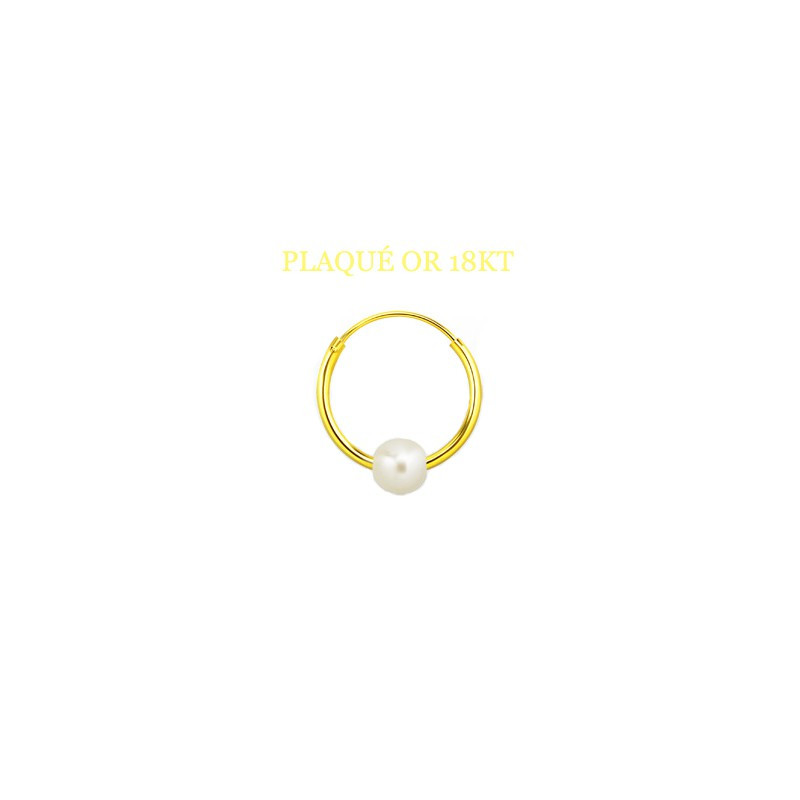 Faux piercing anneau 8mm plaqué or Faud Faux piercing7,45 €