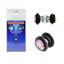 Faux piercing d'oreille plug aimanté en forme de spirale Faux piercing4,90 €