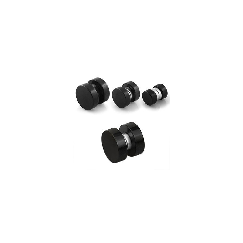 Faux piercing plug 8mm aimanté noir Xops Faux piercing4,80 €