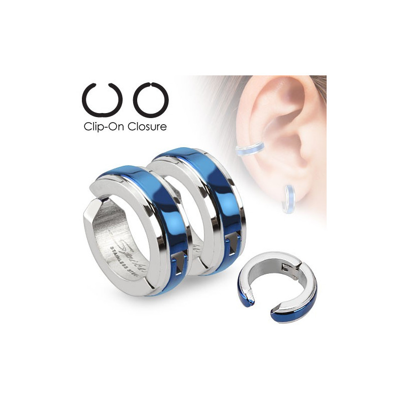 Piercing arcade 8 mm anodisé rose