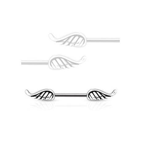 Piercing téton 11mm ailes d'ange Daro Piercing téton4,49 €