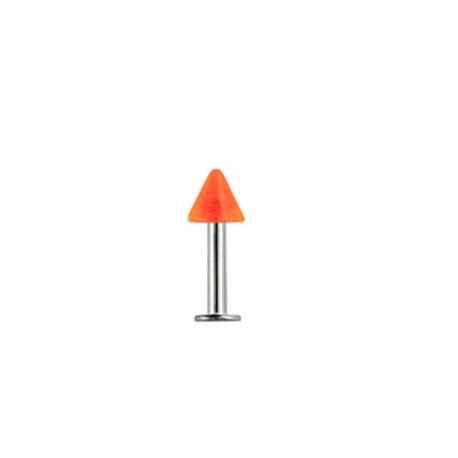 Piercing labret 8mm pointe orange Hyr Piercing labret1,75 €