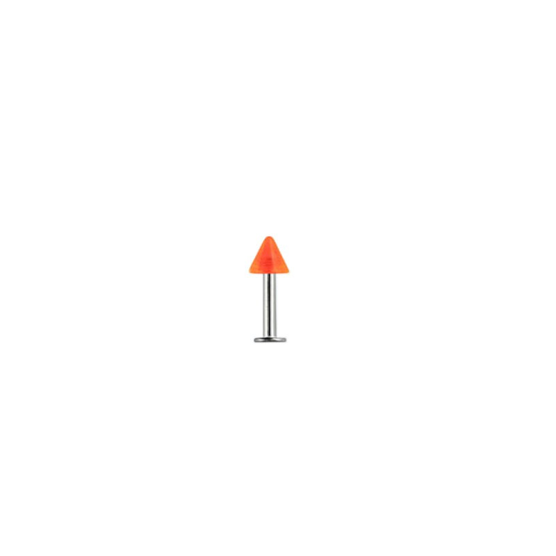 Piercing labret 8mm pointe orange Hyr Piercing labret1,75 €