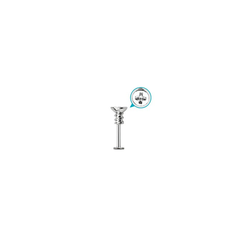 Piercing labret 11mm et tête de vis Pew Piercing labret3,49 €
