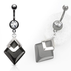 Piercing arcade 8 mm anodisé rose