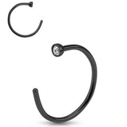 Piercing arcade 8 mm anodisé rose