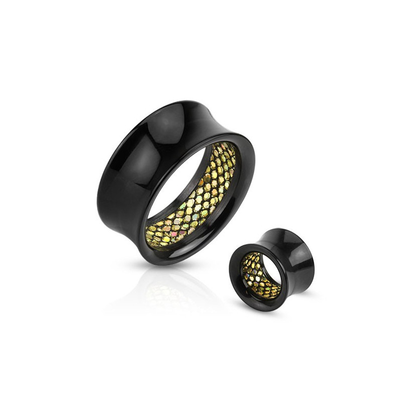 Piercing tunnel 12mm scintillant doré Dojk Piercing oreille4,99 €