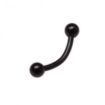 Piercing arcade 12mm avec boules 4mm noire Jyf Piercing arcade3,70 €