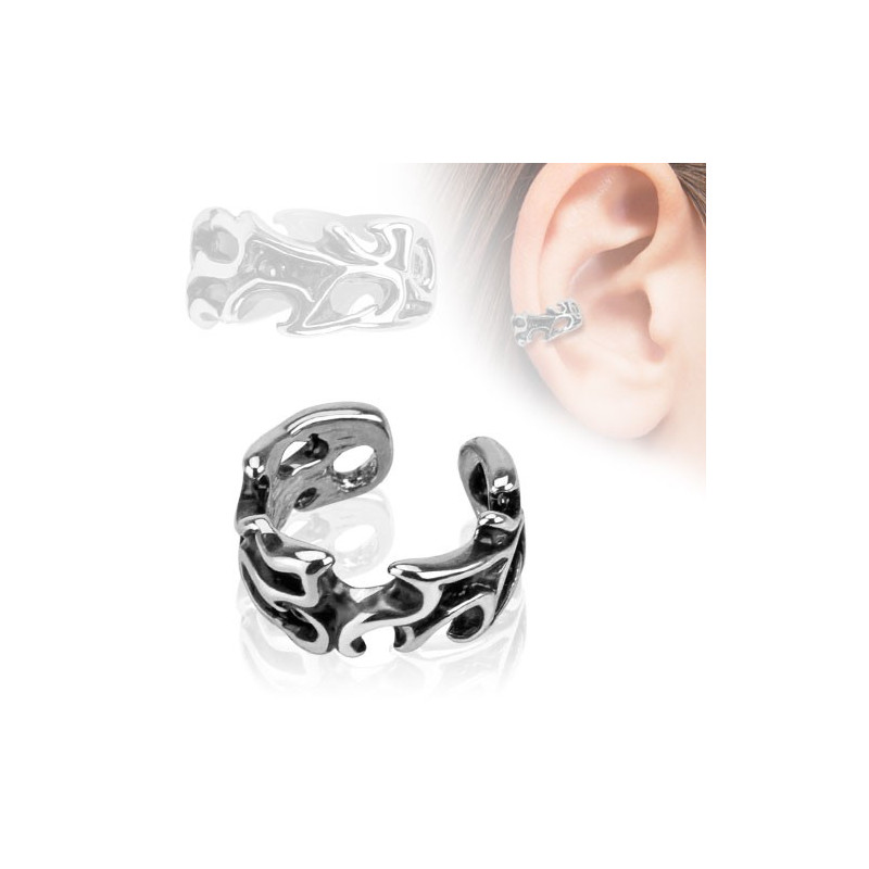 Piercing arcade 8 mm anodisé rose