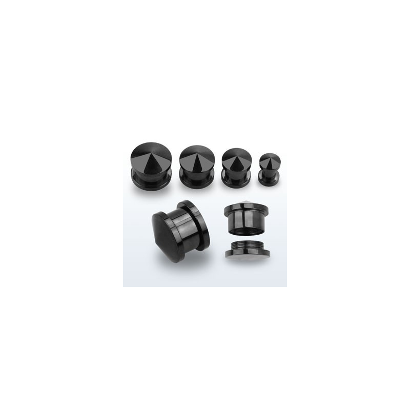 Piercing plug noir conique 12mm Puk Piercing oreille7,49 €