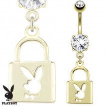 Piercing nombril cadenas doré playboy Piercing nombril7,49 €