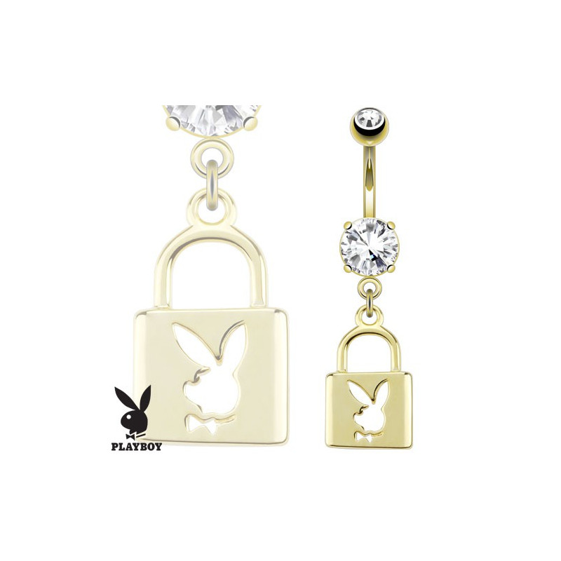 Piercing nombril cadenas doré playboy Piercing nombril7,49 €