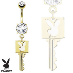 Piercing nombril clé doré playboy Piercing nombril15,49 €