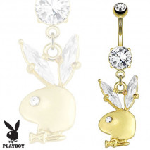 Piercing nombril lapin playboy et zirconium Naf Piercing nombril9,90 €