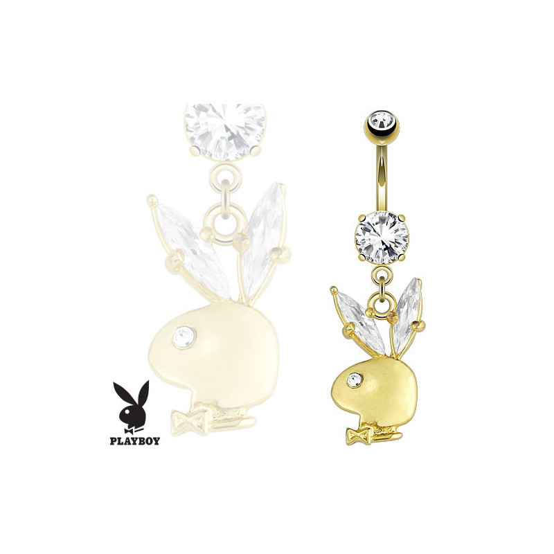 Piercing nombril lapin playboy et zirconium Naf Piercing nombril9,90 €