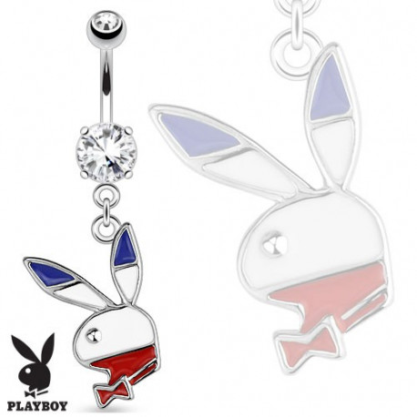 Piercing nombril playboy bleu blanc rouge Piercing nombril7,49 €