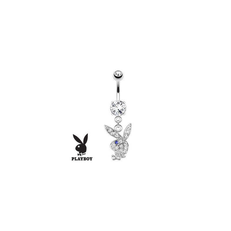 Piercing nombril playboy blanc œil bleu Piercing nombril9,49 €