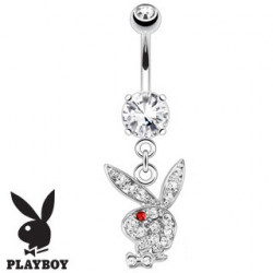 Piercing nombril playboy blanc œil rouge Piercing nombril9,49 €