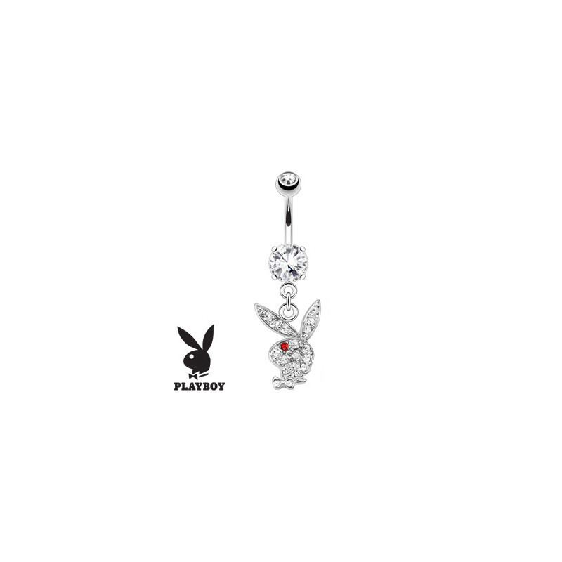 Piercing nombril playboy blanc œil rouge Piercing nombril9,49 €