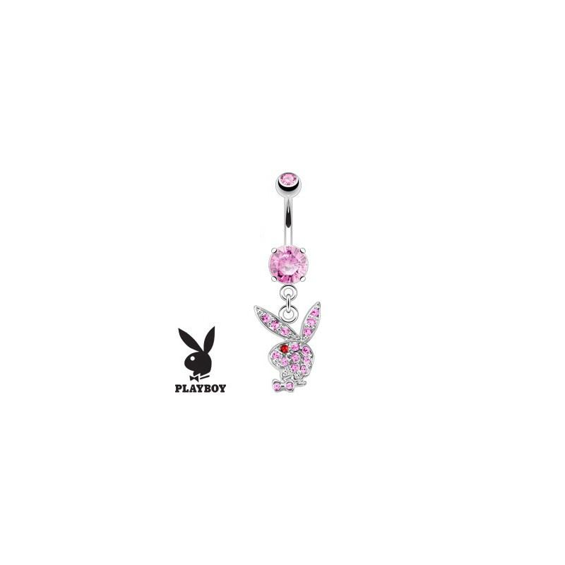 Piercing nombril playboy rose œil rouge Piercing nombril9,49 €