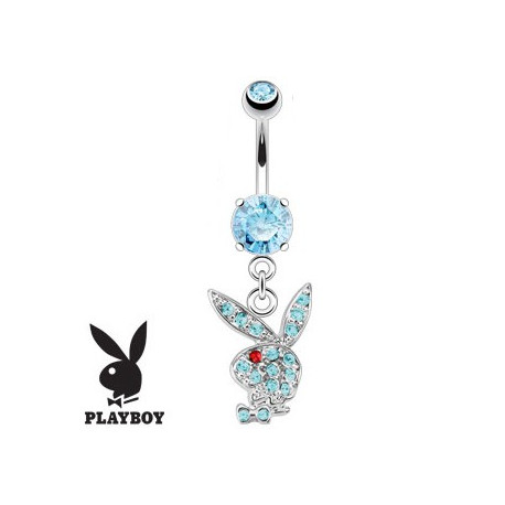 Piercing nombril playboy bleu œil rouge Piercing nombril9,49 €