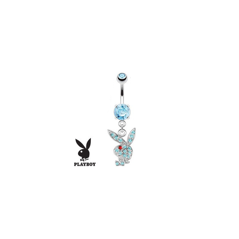 Piercing nombril playboy bleu œil rouge Piercing nombril9,49 €