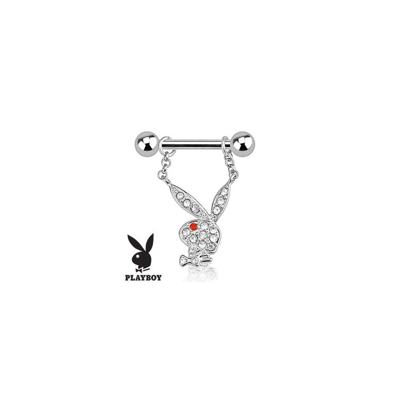 Piercing arcade 8 mm anodisé rose