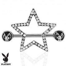 Piercing playboy téton avec étoile en cristal Piercing téton9,60 €