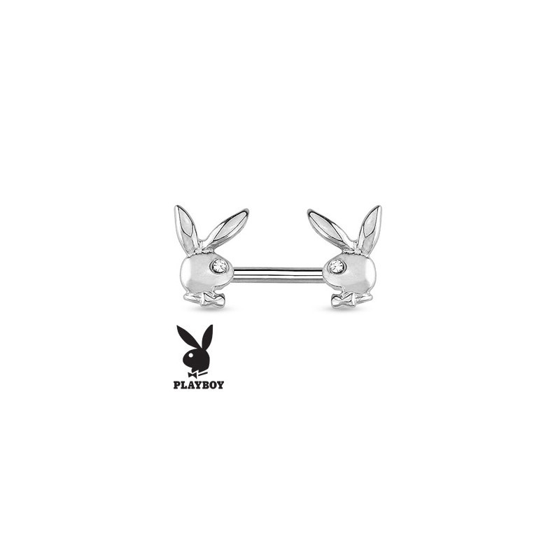 Piercing téton lapin playboy acier Xaz Piercing téton4,60 €
