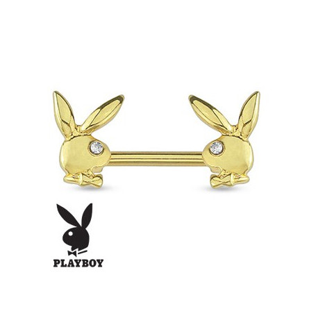 Piercing téton lapin playboy doré Xik Piercing téton4,99 €