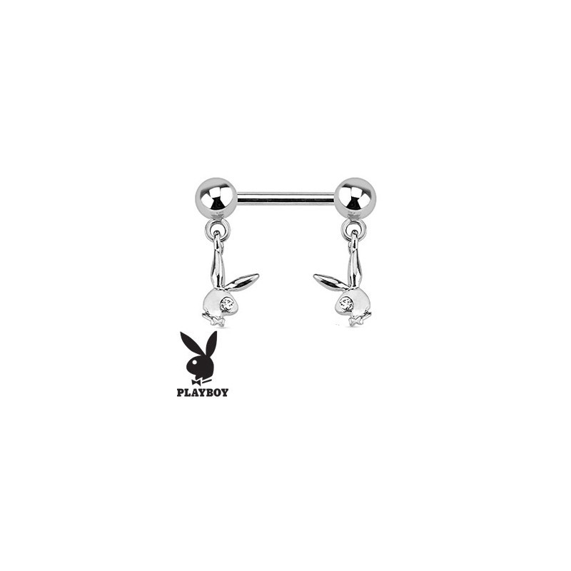 Piercing téton lapin playboy oeil blanc Xyt Piercing téton7,95 €