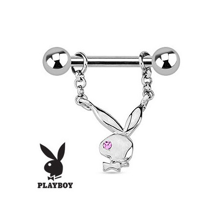 Piercing téton playboy avec oeil rose Gyhe Piercing téton4,60 €