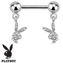 Piercing téton lapin playboy blanc Xol Piercing téton6,60 €