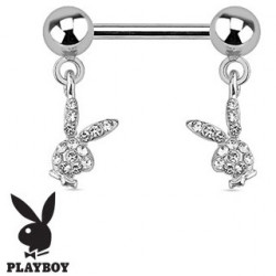Piercing téton lapin playboy blanc Xol Piercing téton6,60 €