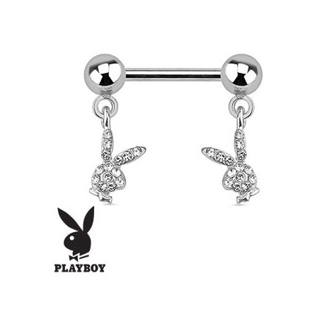 Piercing téton lapin playboy blanc Xol Piercing téton6,60 €